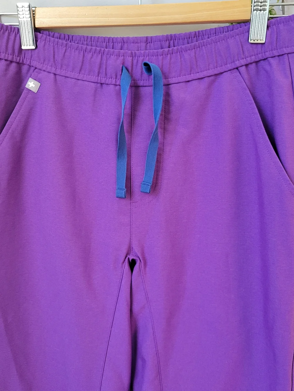 Figs Men's Jansen Technical Collection Jogger Scrub Pants Purple Blue XS